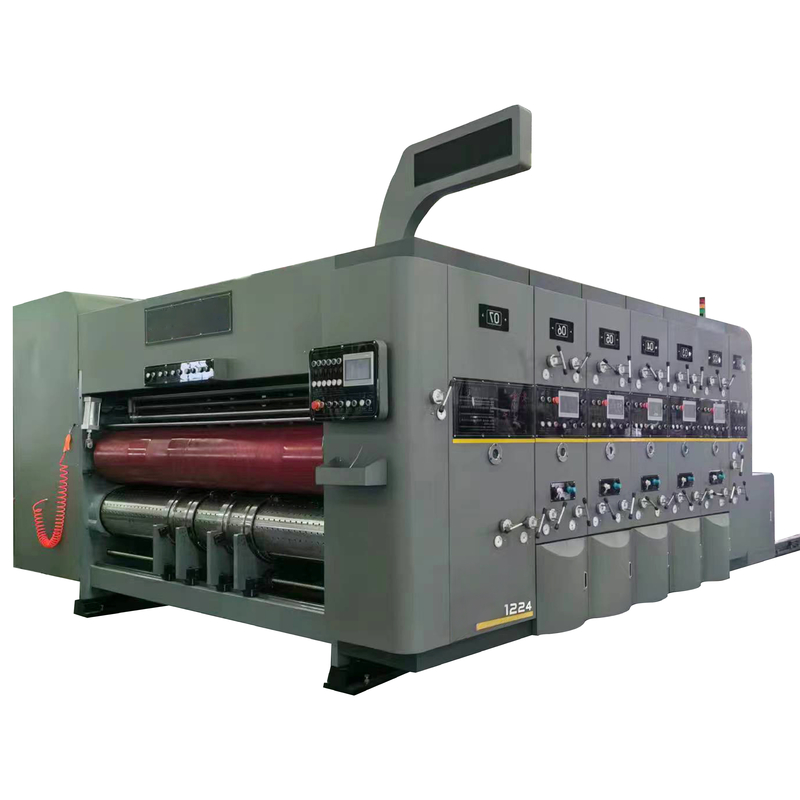 Flexografische Druckmaschine 4farbiger Drucker