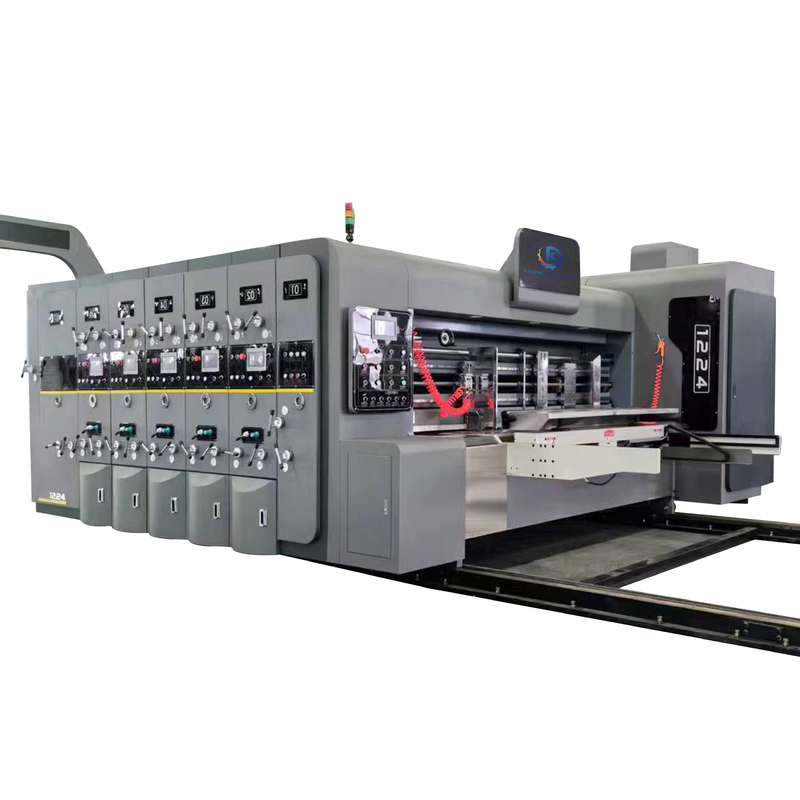 Flexografische Druckmaschine 4farbiger Drucker